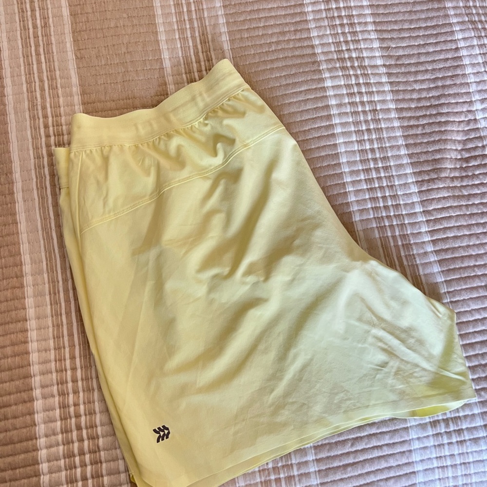 Yellow Athletic Skirt